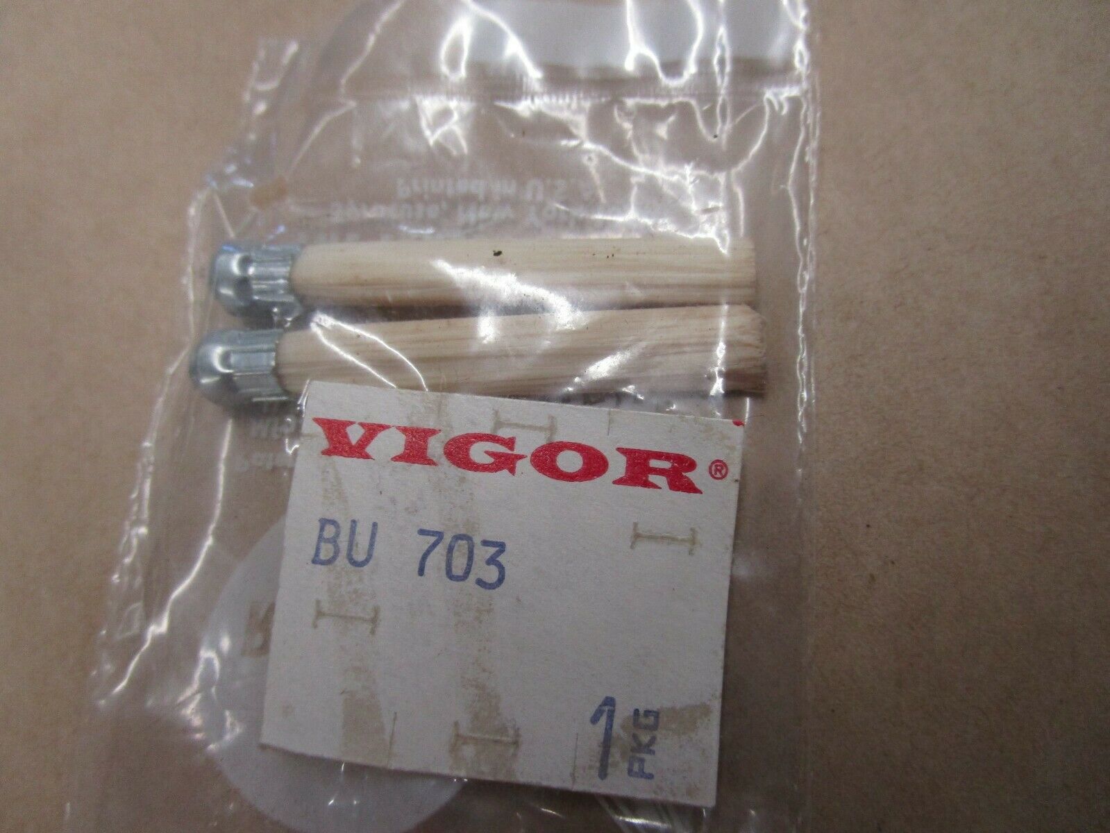 New Vigor Fybrglass Fiberglass Eraser 2 Piece Refill Pack Watchmaker Repair Tool - Fresh Stock Dated December 2025