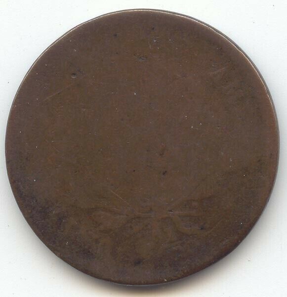 1797 1 above 1 Liberty Cap Half Cent, Clear Date, AG-Good Obverse, Fair Reverse - Fresh Stock Dated February 2026