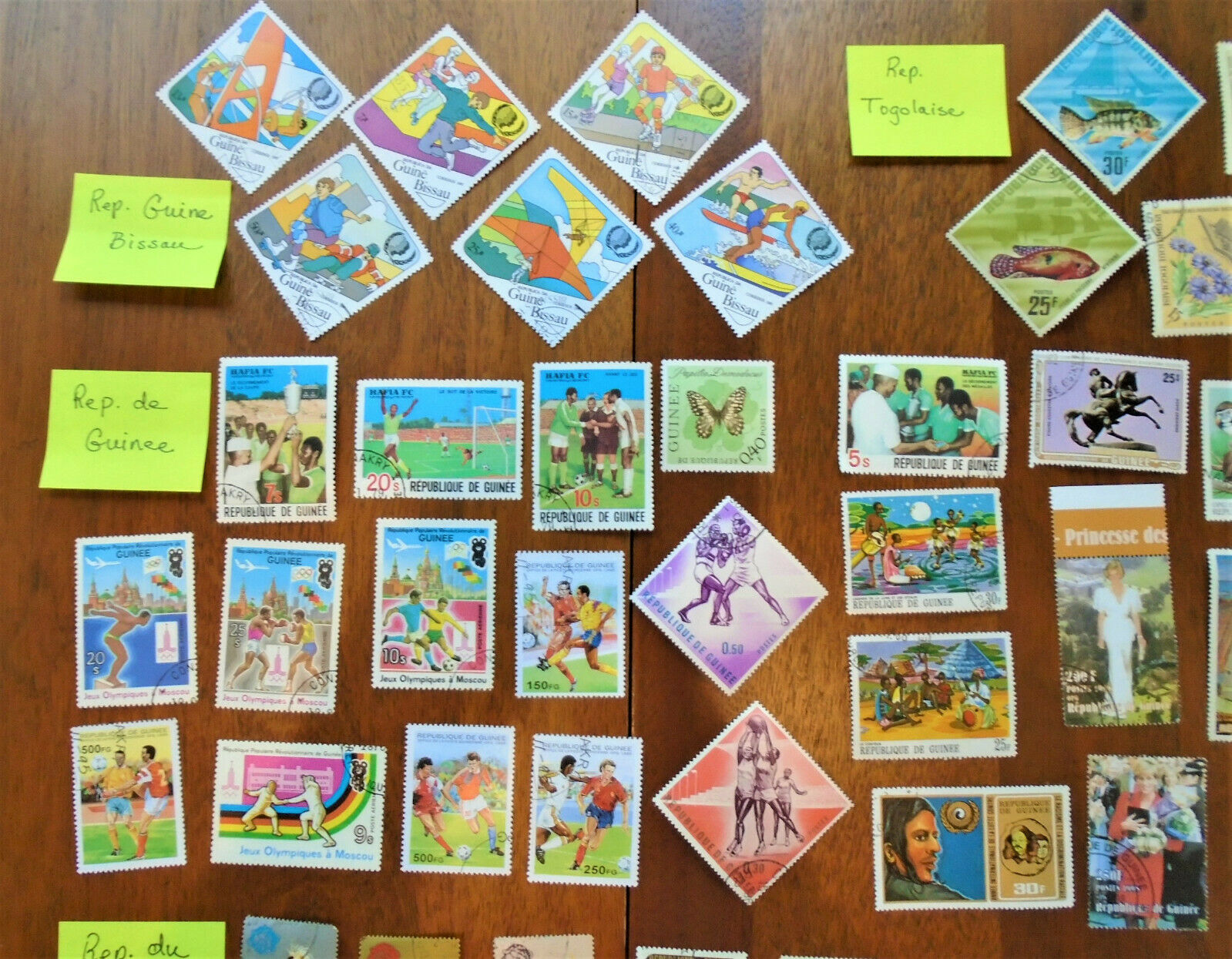 Lot 108 Stamps from Africa, 21 Countries, Rep du Burundi, Most Used (Batch 2) - Fresh Stock Dated December 2025