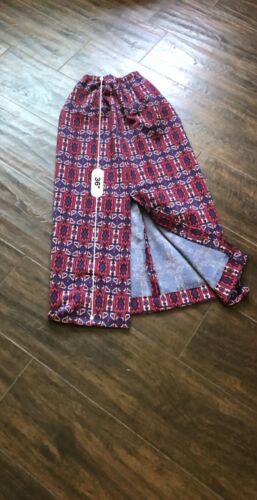 Vintage Handmade Maxi Skirt X Small 70s Unique Patterned - Fresh Stock Dated February 2026