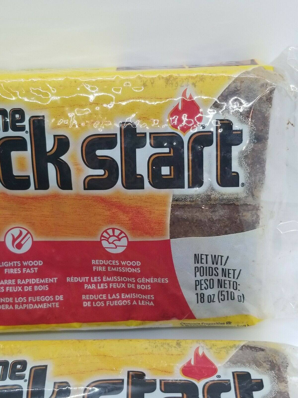 2 Packs of DURAFLAME Quick Start Firelighters 24 OZ. (4 Logs Per Pack) - Fresh Stock Dated December 2025