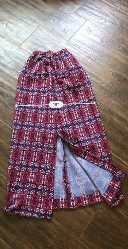 Vintage Handmade Maxi Skirt X Small 70s Unique Patterned - Fresh Stock Dated February 2026