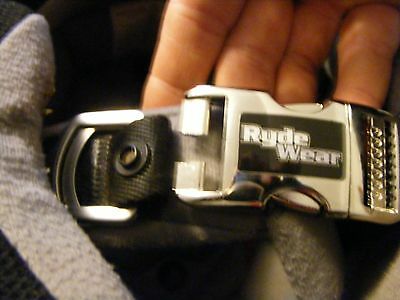 motorcycle aluminum Black strong helmet quick release chin strap buckle mx atv - Fresh Stock Dated December 2025