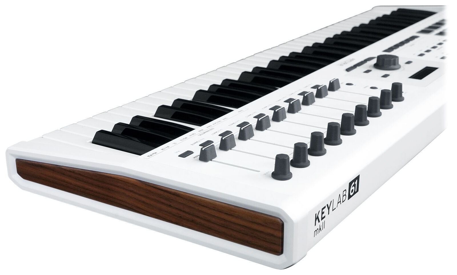 Arturia KeyLab 61 MkII 61-Key Music Production Keyboard Controller in White - Fresh Stock Dated February 2026