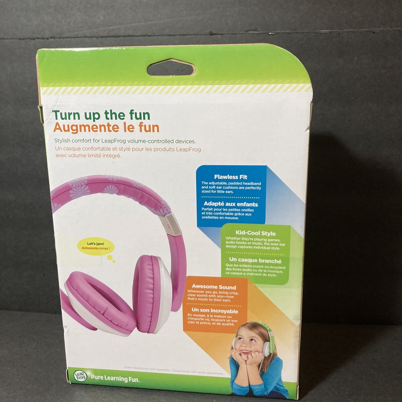 NEW LeapFrog Padded Headphones for LeapPad 2 3 Tablets LeapReader Leapster GS - Fresh Stock Dated February 2026