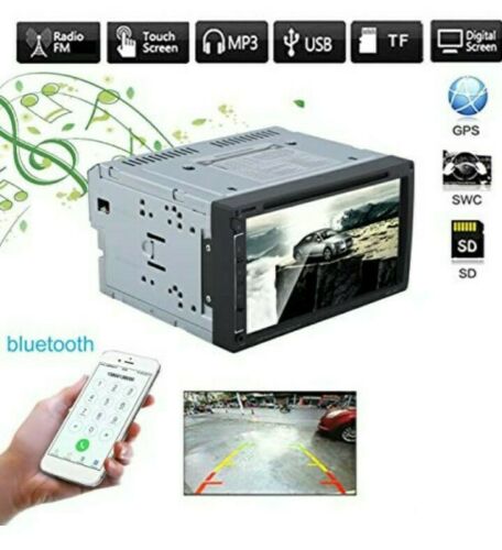 2 Din Car DVD Player Portable Bluetooth FM Radio - Fresh Stock Dated February 2026