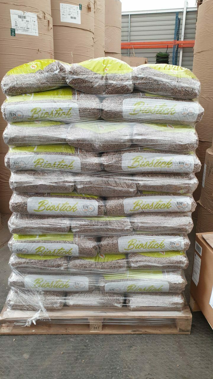 Wood pellets for heating - Fresh Stock Dated December 2025