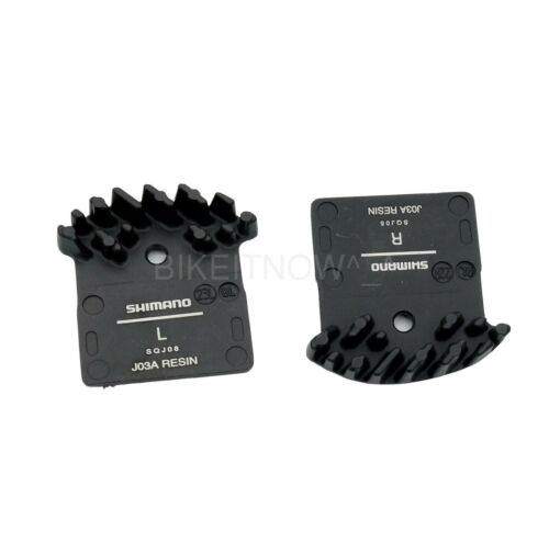 1 Pair Shimano XTR BR-M9000 Resin Pad J03A+Spring w/Fin Cooling Fin Ice Tec - Fresh Stock Dated December 2025