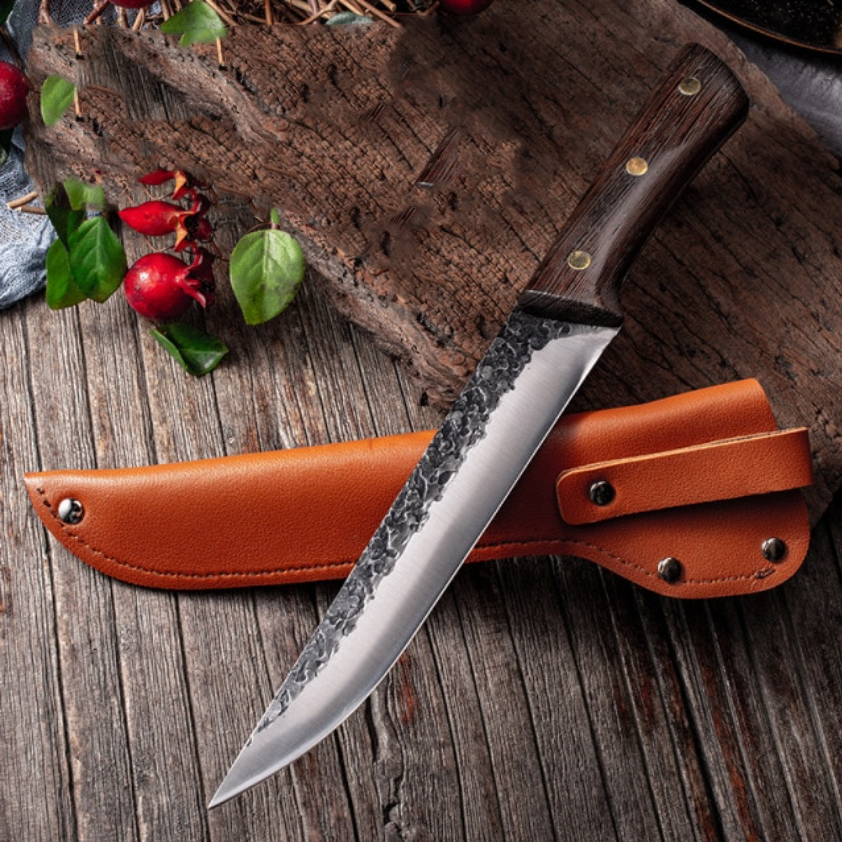 High Quality Kitchen Chef Knife Knives Hand Forged Steel Wood Handle Handmade Se - Fresh Stock Dated January 2026