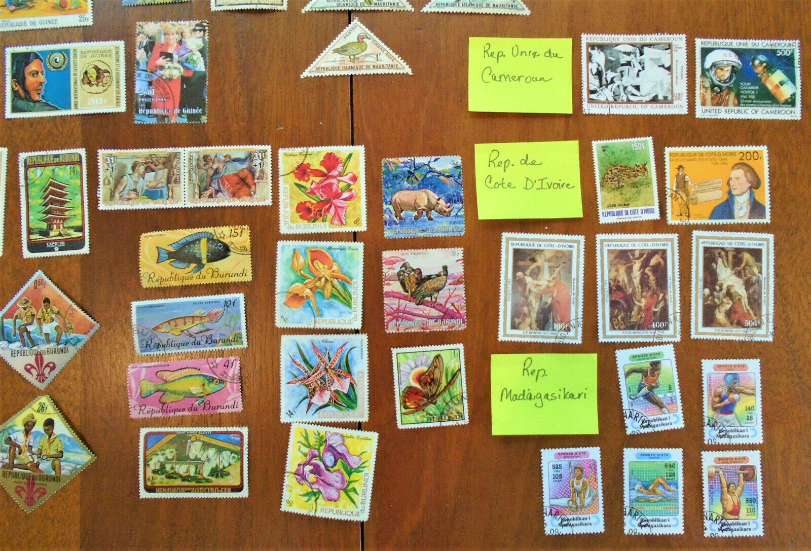 Lot 108 Stamps from Africa, 21 Countries, Rep du Burundi, Most Used (Batch 2) - Fresh Stock Dated December 2025