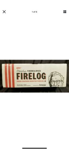 KFC Limited-Edition 11 Herbs & Spices Firelog - Fresh Stock Dated December 2025