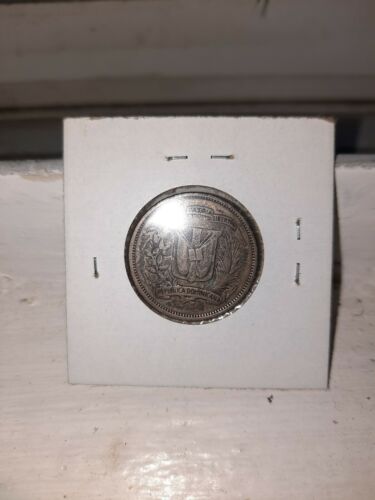 1937 Dominican Republic 25 Centavos - Fresh Stock Dated December 2025