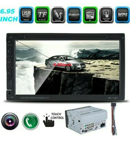 2 Din Car DVD Player Portable Bluetooth FM Radio - Fresh Stock Dated February 2026