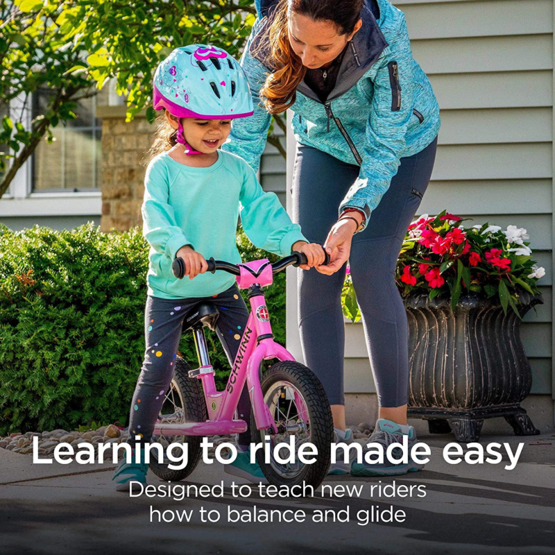 Schwinn Balance Toddler Bikes, 12-Inch Wheels, Beginner Rider Training, Multiple - Fresh Stock Dated February 2026