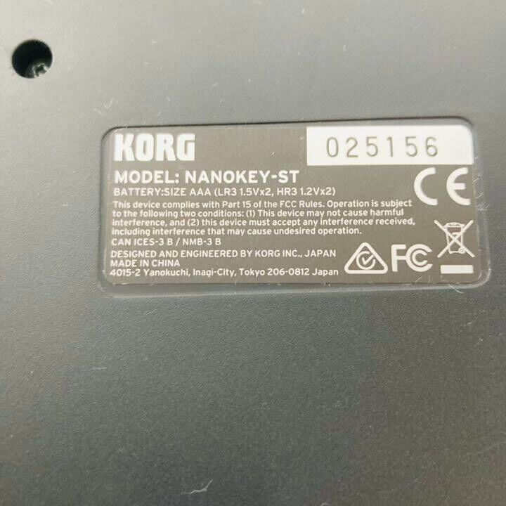 KORG NanoKey Studio Bluetooth And USB MIDI Keyboard Controller w/Box - Fresh Stock Dated February 2026