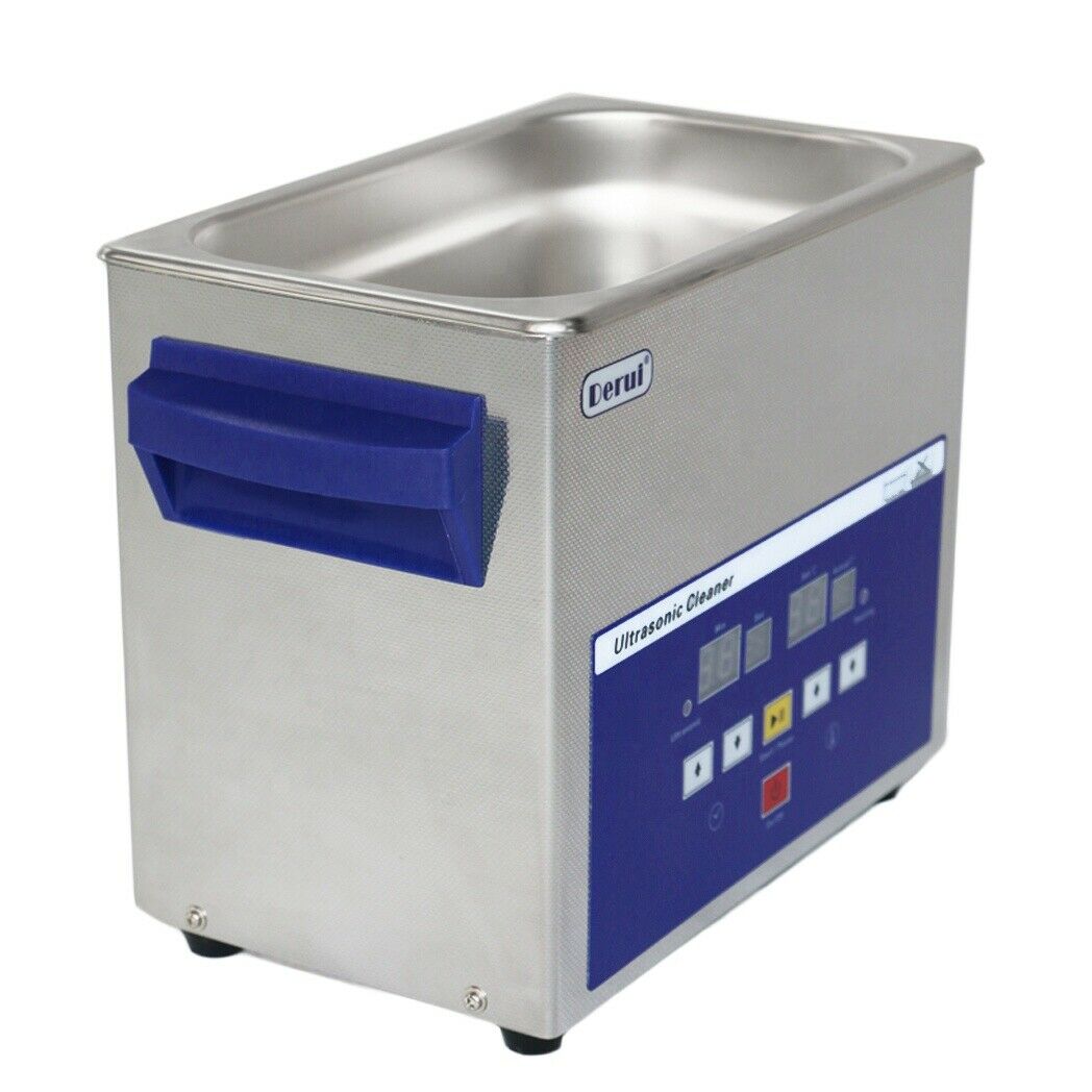 3L Derui Jewelry Glasses Ultrasonic Cleaner DR-LQ30 Digital Touch Control 120W - Fresh Stock Dated February 2026