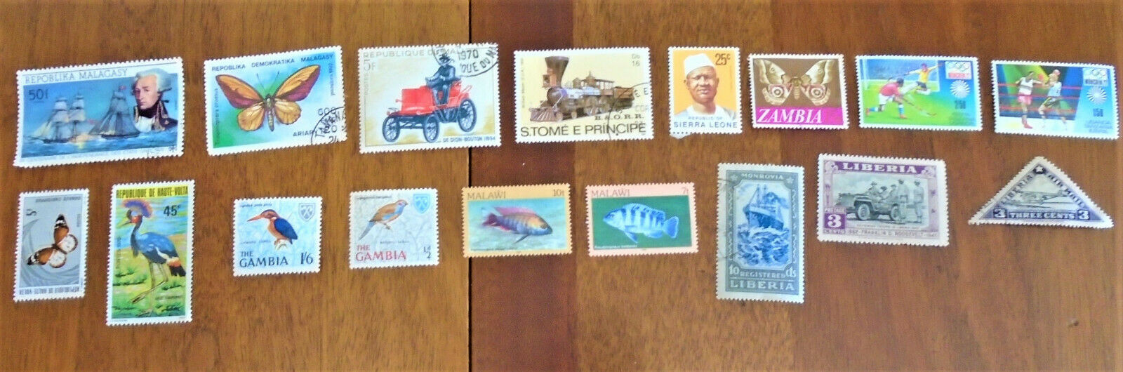 Lot 108 Stamps from Africa, 21 Countries, Rep du Burundi, Most Used (Batch 2) - Fresh Stock Dated December 2025