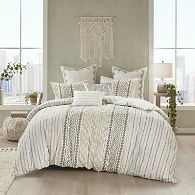 INK+IVY Imani Cotton Comforter Mini Set Ivory & Cario Embroidered Cotton Mode... - Fresh Stock Dated December 2025