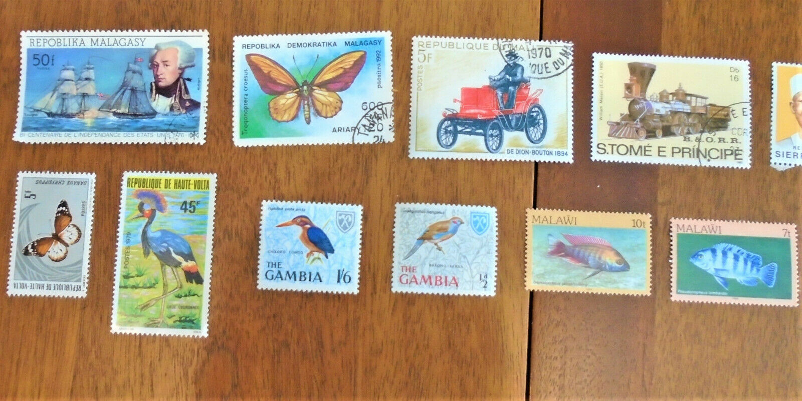 Lot 108 Stamps from Africa, 21 Countries, Rep du Burundi, Most Used (Batch 2) - Fresh Stock Dated December 2025
