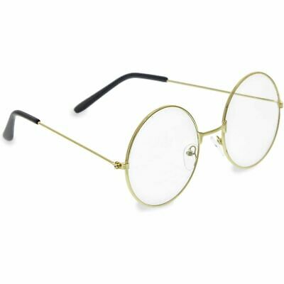 Halloween Wizard Glasses, Costume Accessories (Gold and Silver, 4 Pack) - Fresh Stock Dated February 2026
