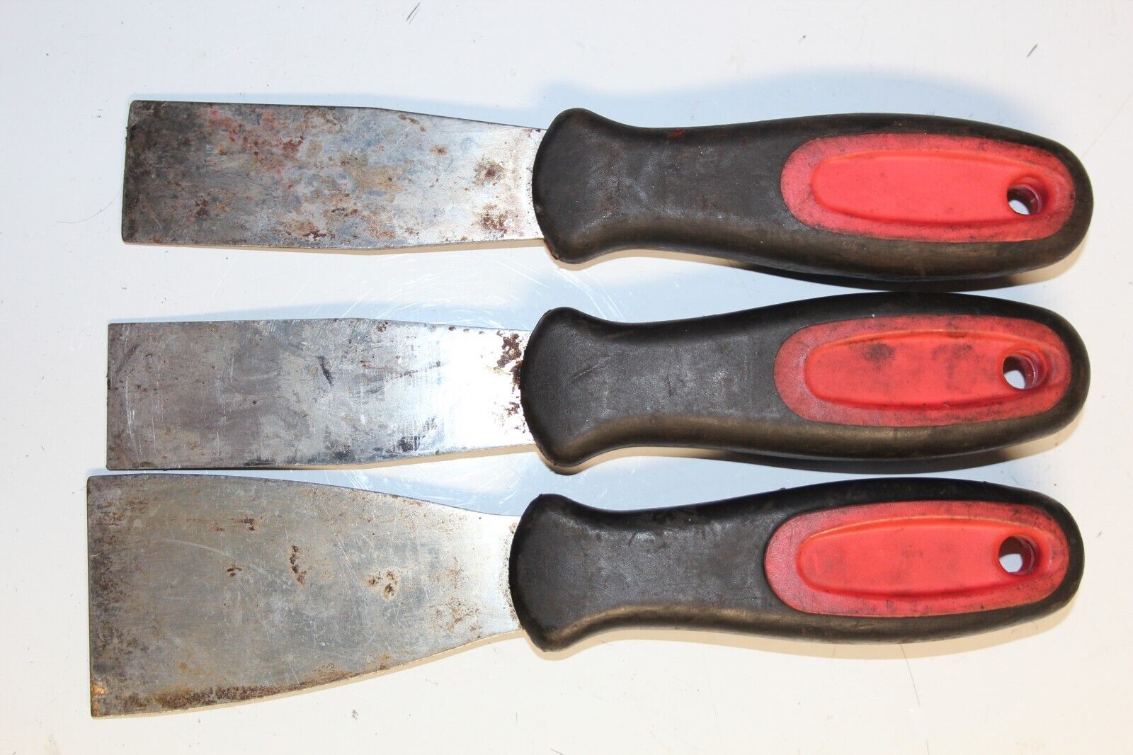 BLUE-POINT TOOLS 3 pc Putty Knifes/ Scrapers SET - Fresh Stock Dated February 2026