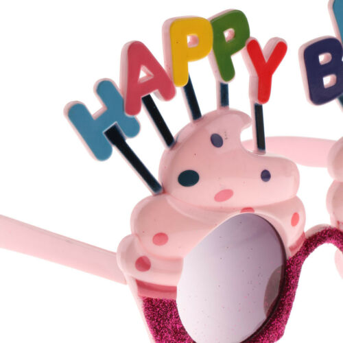 Happy Birthday Ice cream Party Glasses Sunglasses Unisex Fancy Dress - Fresh Stock Dated February 2026