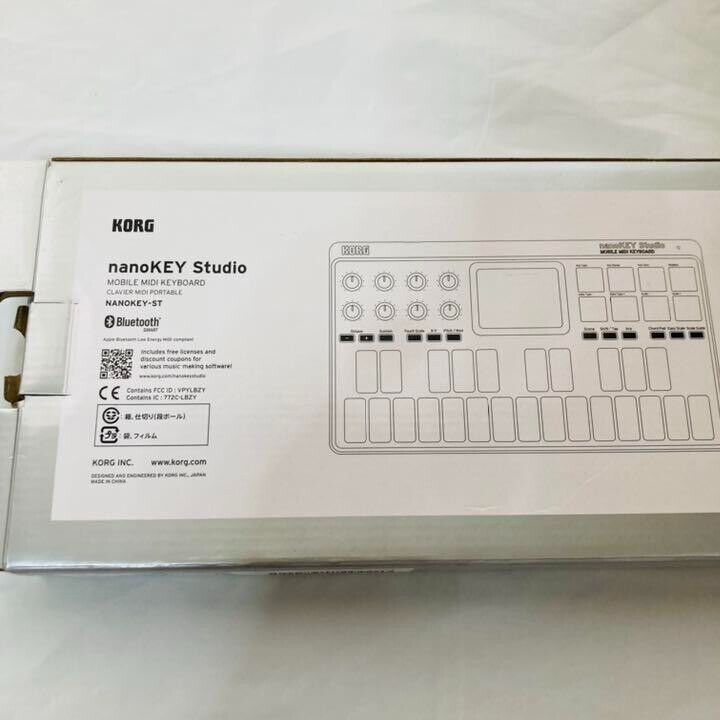 KORG NanoKey Studio Bluetooth And USB MIDI Keyboard Controller w/Box - Fresh Stock Dated February 2026