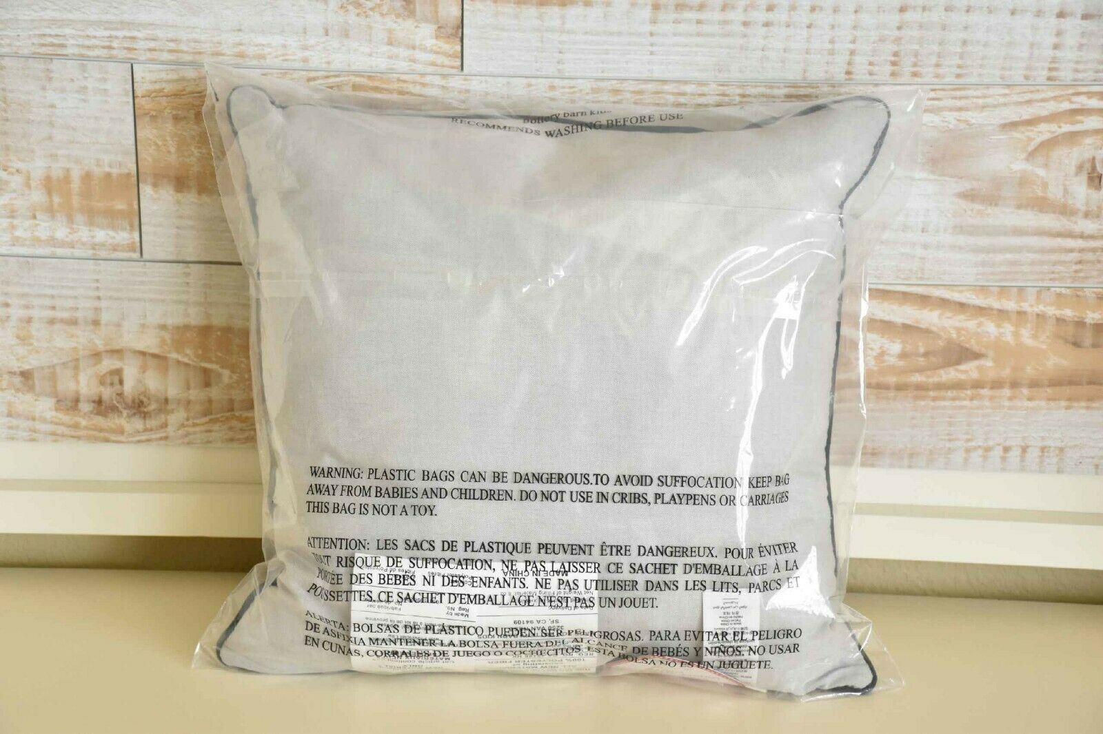 NEW Pottery Barn Kids Peanuts Snoopy Valentine Decorative Pillow NWT - Fresh Stock Dated December 2025