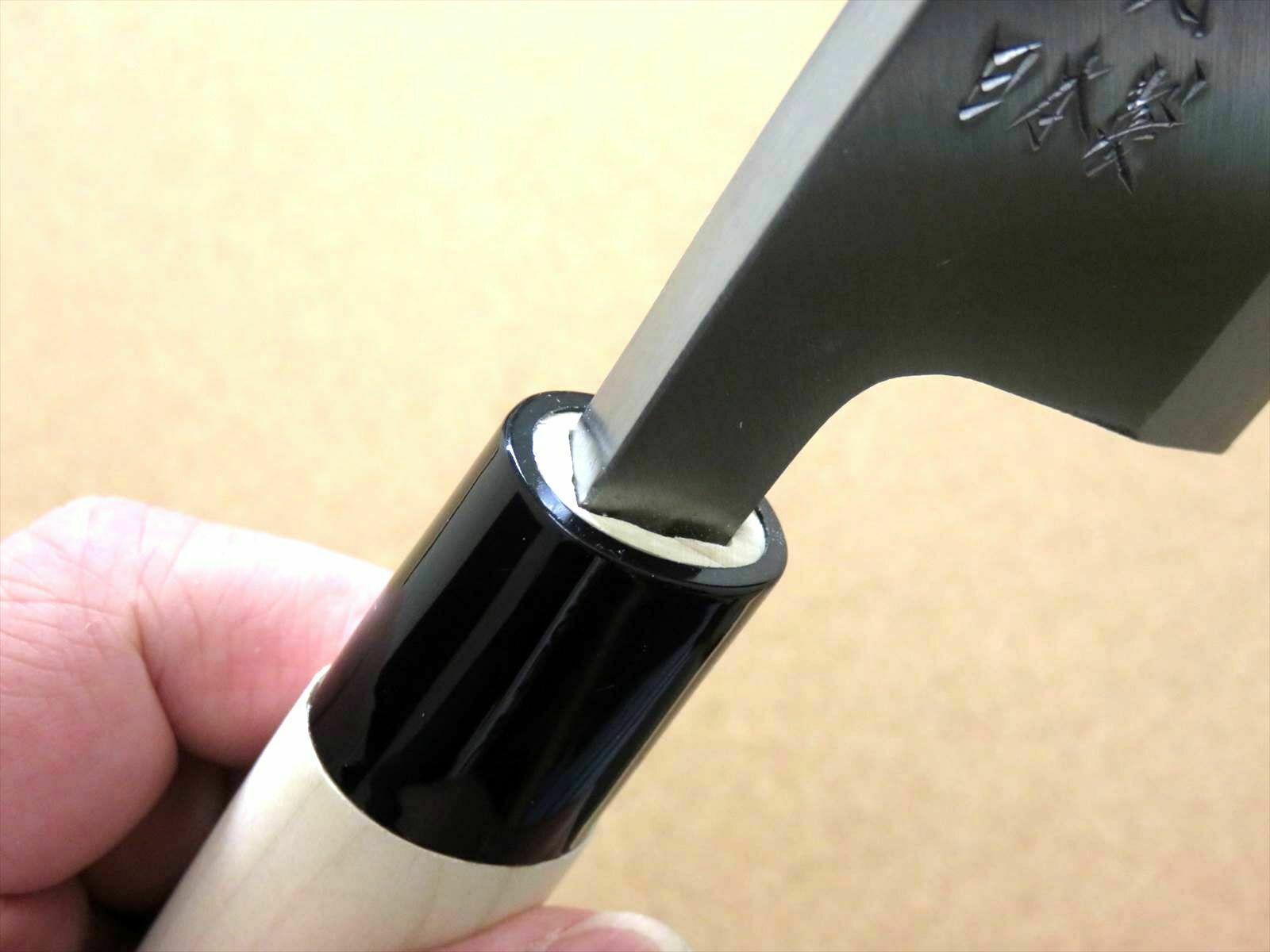 Japanese Kitchen Deba Knife 165mm 6.5 inch Single edged Right handed SEKI JAPAN - Fresh Stock Dated December 2025