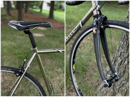 Jamis Quest Road Bike - Chrome Reynolds Steel - Shimano 105 Mavic -Fully Rebuilt - Fresh Stock Dated December 2025