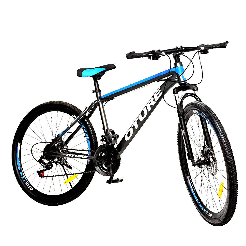 26 in 21 Speed High Carbon Steel Suspension Bike Double Disc Brake Mountain Bike - Fresh Stock Dated February 2026
