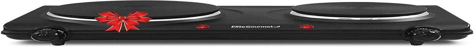 Double Cast Iron Burner 1500 Watts Electric Hot Plate Temperature Controls - Fresh Stock Dated February 2026