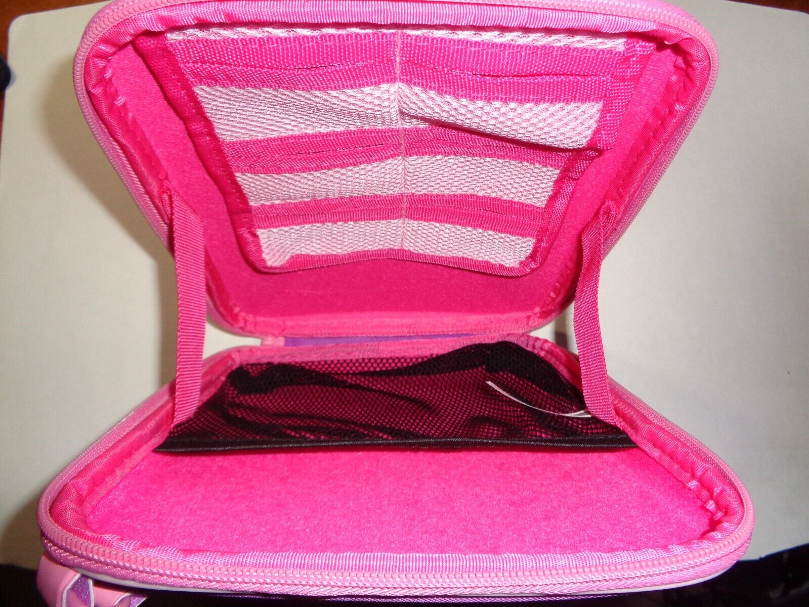 Genuine Vtech InnoTab 2 Zippered Storage Tote/Case Purple/Pink with Hearts - Fresh Stock Dated February 2026