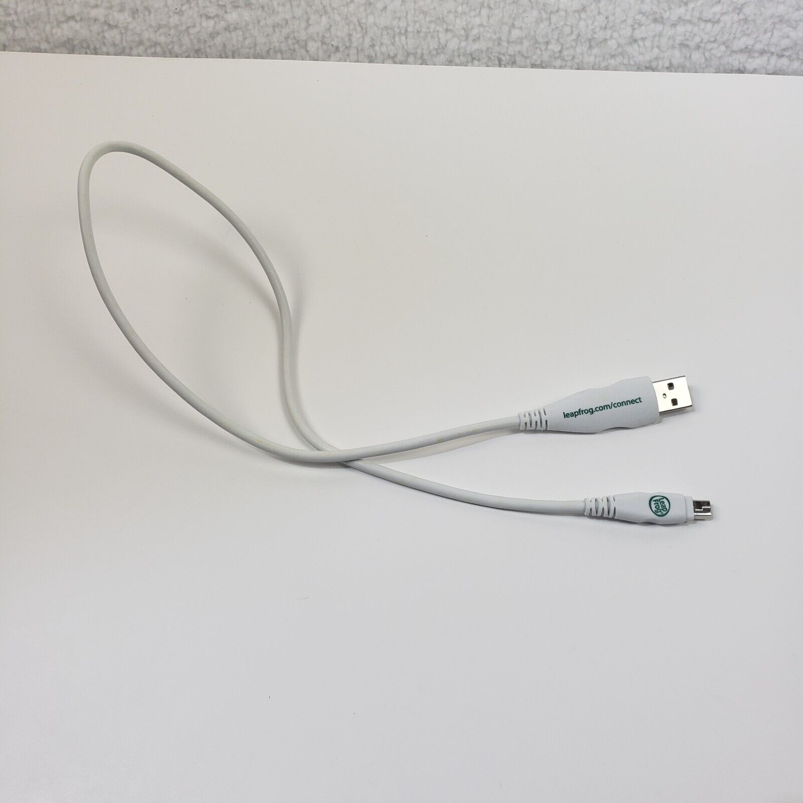 Lot Of 4 Original Leap Frog USB Cable Charging Connect Sync Data White Cords - Fresh Stock Dated February 2026