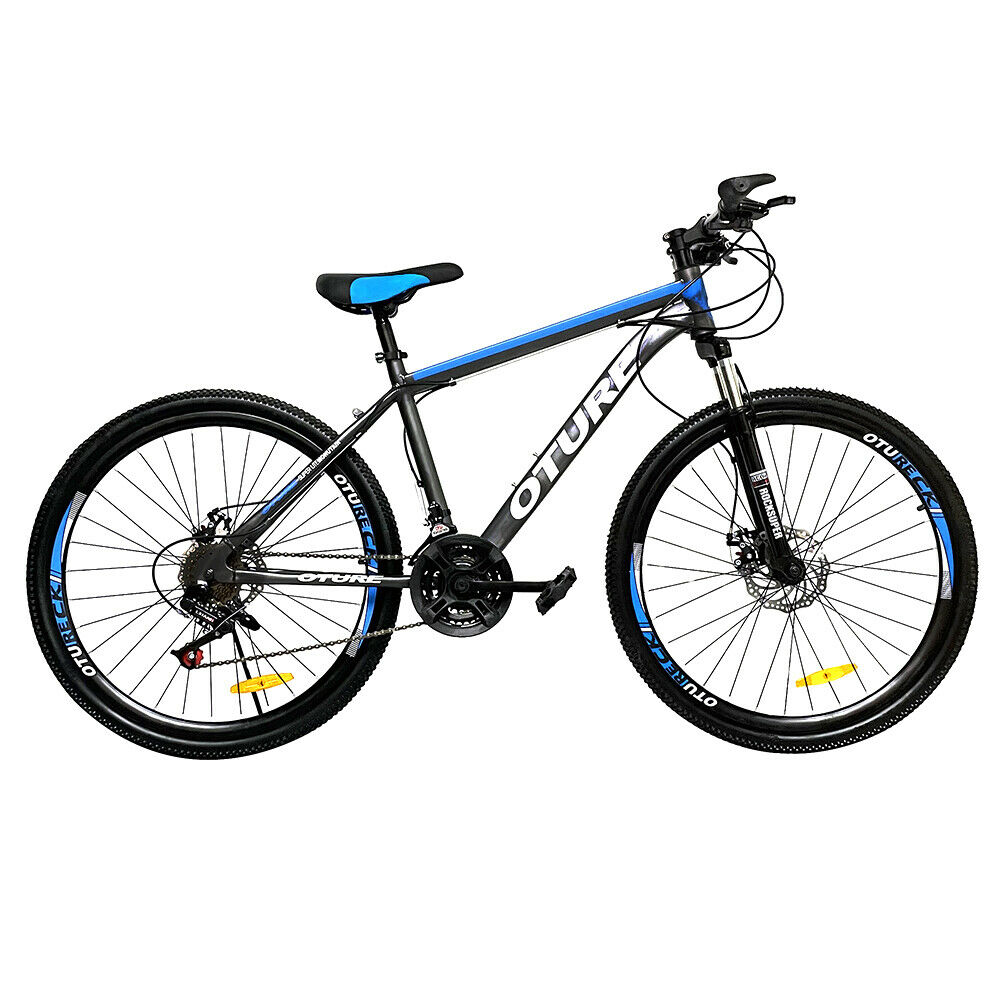 26 in 21 Speed High Carbon Steel Suspension Bike Double Disc Brake Mountain Bike - Fresh Stock Dated February 2026