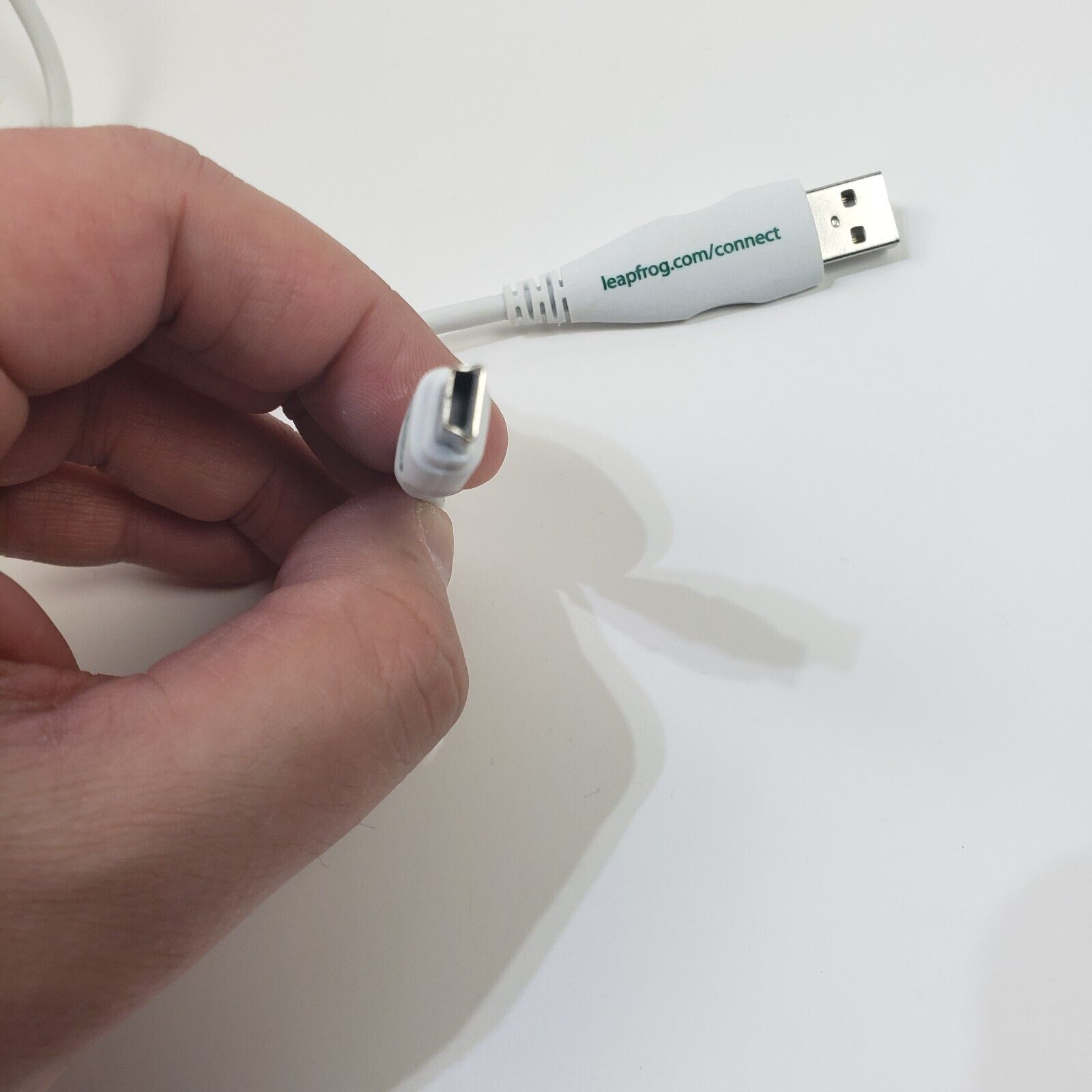 Lot Of 4 Original Leap Frog USB Cable Charging Connect Sync Data White Cords - Fresh Stock Dated February 2026