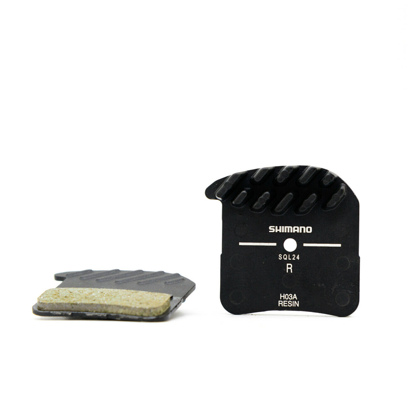 Shimano H03A 4-Piston Resin Cooling Fin IceTech Disc Brake Pads  BR-M8020 - Fresh Stock Dated February 2026