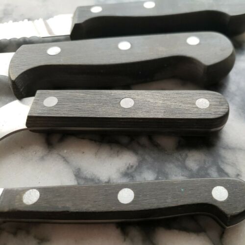 Lot of 4  German knives 1-JA Henckels, 1  ed Wusthof  all solingen germany - Fresh Stock Dated December 2025