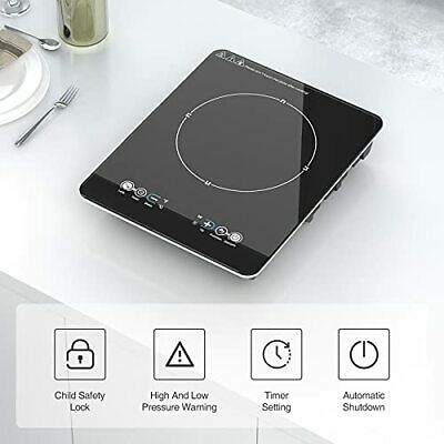 Portable Induction Cooktop, 2200W Electric Induction Countertop Burner with - Fresh Stock Dated December 2025