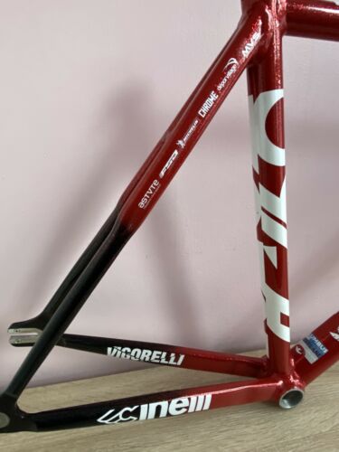 Cinelli Vigorelli Red Special Track Red hook Crit 54cm FRAMESET Super Rare - Fresh Stock Dated February 2026