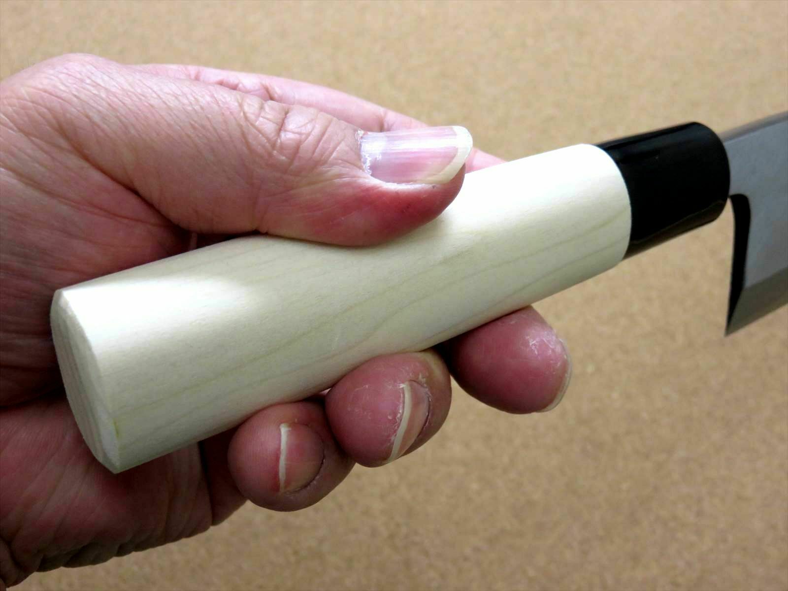 Japanese Kitchen Deba Knife 165mm 6.5 inch Single edged Right handed SEKI JAPAN - Fresh Stock Dated December 2025