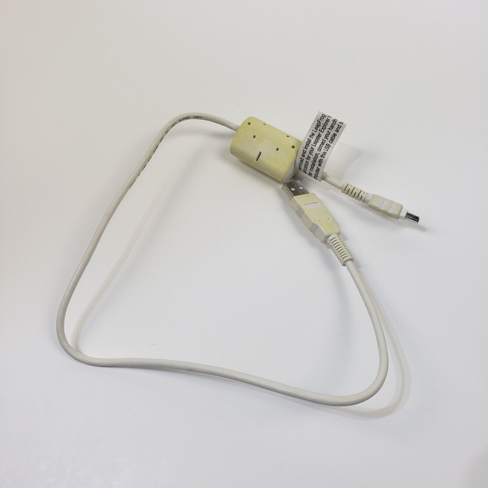 Lot Of 4 Original Leap Frog USB Cable Charging Connect Sync Data White Cords - Fresh Stock Dated February 2026