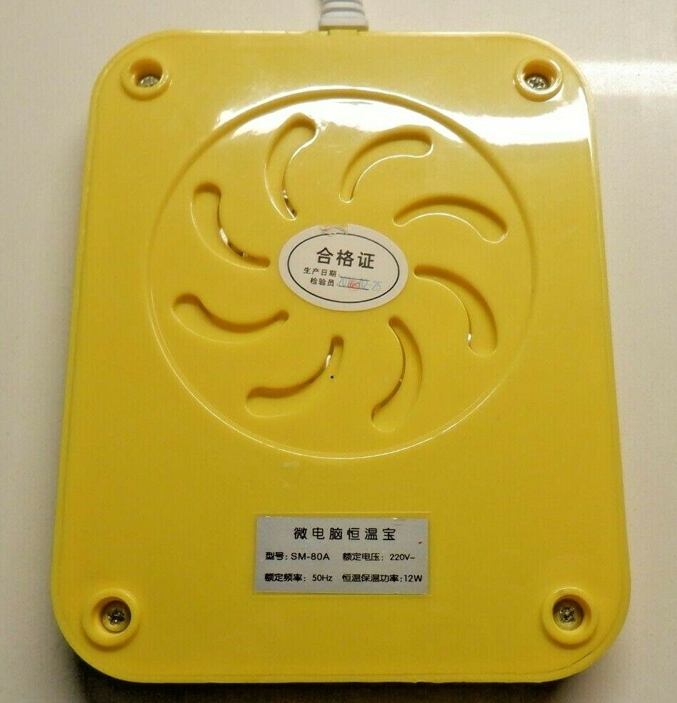 Pikachu Pokemon Coffee Tea Warmer Tested Works - Fresh Stock Dated February 2026