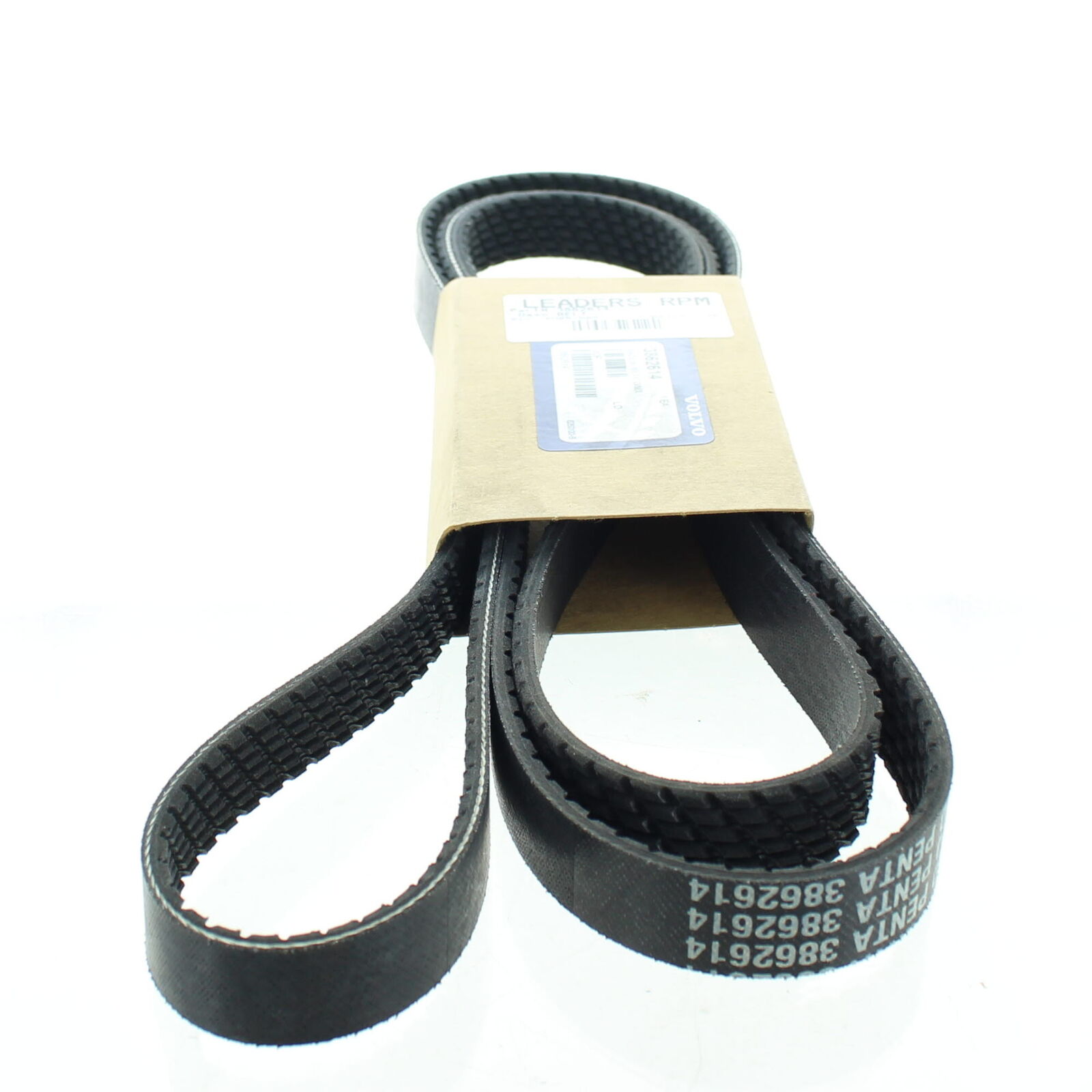 Volvo Penta New OEM Serpentine & Alternator Belt 3862614 8.1L V8 - Fresh Stock Dated February 2026