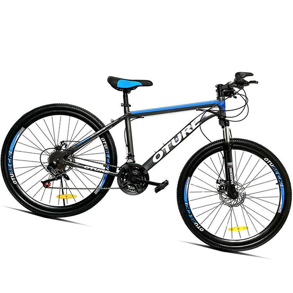 26 in 21 Speed High Carbon Steel Suspension Bike Double Disc Brake Mountain Bike - Fresh Stock Dated February 2026