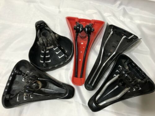 2 GT SEATS ONE VISCOUNT TRICK TOP SEAT ONE DOMINATOR ALL CRACKED OLD SCHOOL BMX - Fresh Stock Dated December 2025