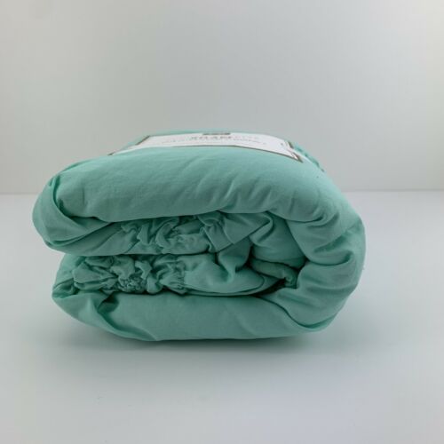 Pottery Barn Teen Ruched Rosette 1 Standard Sham Turquoise MSRP .50 - Fresh Stock Dated December 2025