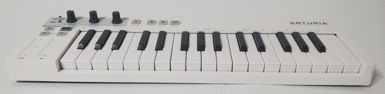 Arturia Keystep 32 Controller & Sequencer - White - Fresh Stock Dated February 2026