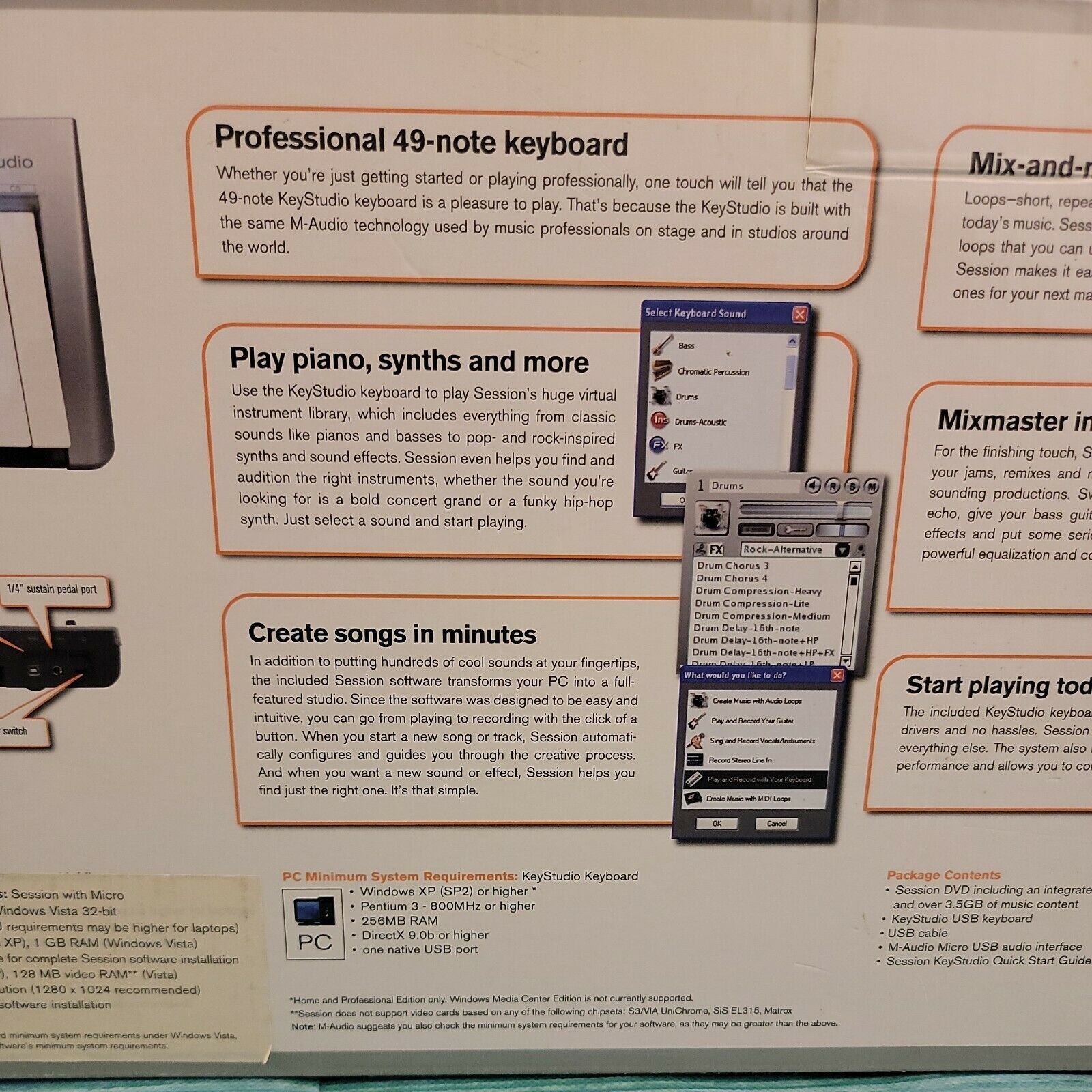 🔥NEW M-Audio KeyStudio Midi Keyboard Controller- 49-key W/ USB Computer Cable - Fresh Stock Dated February 2026