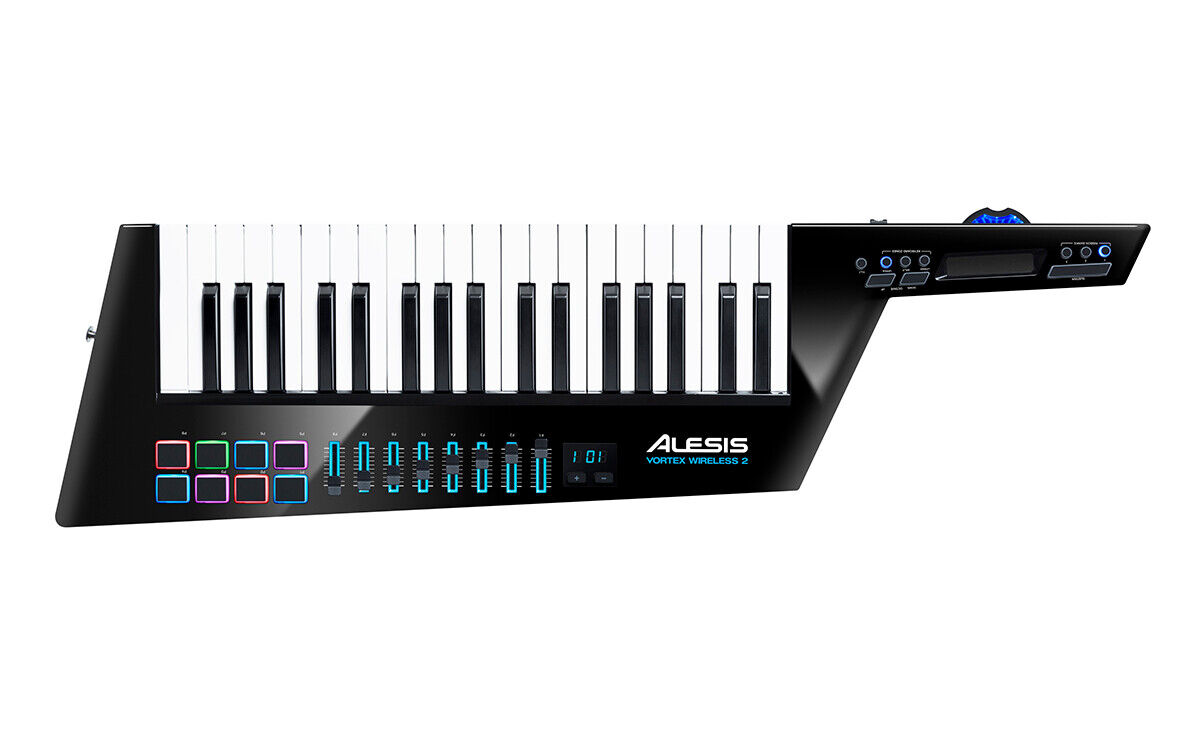 Alesis Vortex Wireless 2 USB/MIDI Keytar Controller BONUS PAK - Fresh Stock Dated February 2026